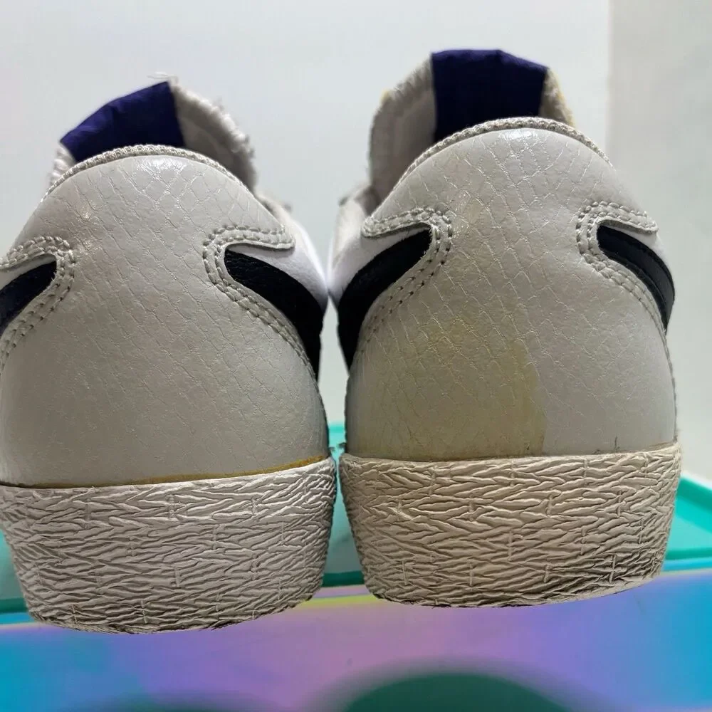 Nike Air Blazer Low ‘77 Varsity Sneaker White/Gray/Purple/Black 317552-101 VTG
